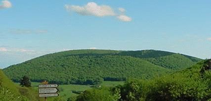 Le mont Beuvray, au coeur du Morvan à Glux-en-Glenne