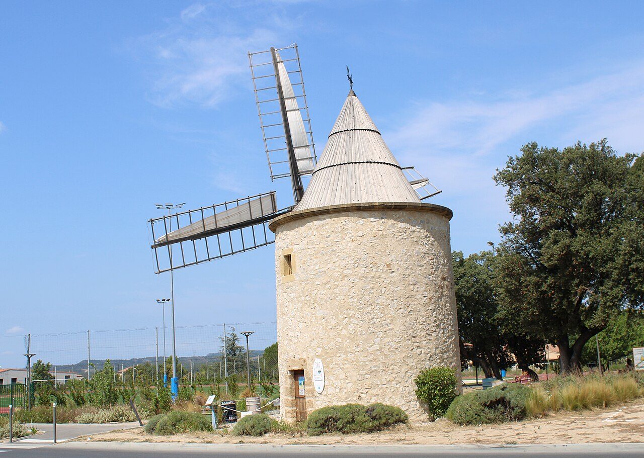 Le moulin à vent de Bertoire à Lambesc