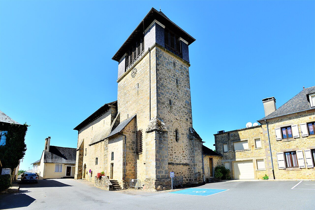 Eglise Saint-Germain à Saint-Germain-les-Vergnes