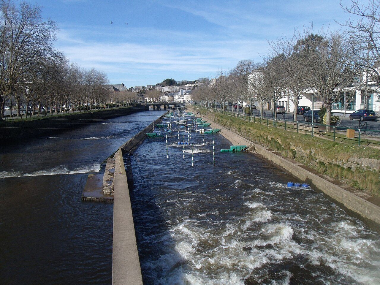 Stade d'eau vive à Lannion