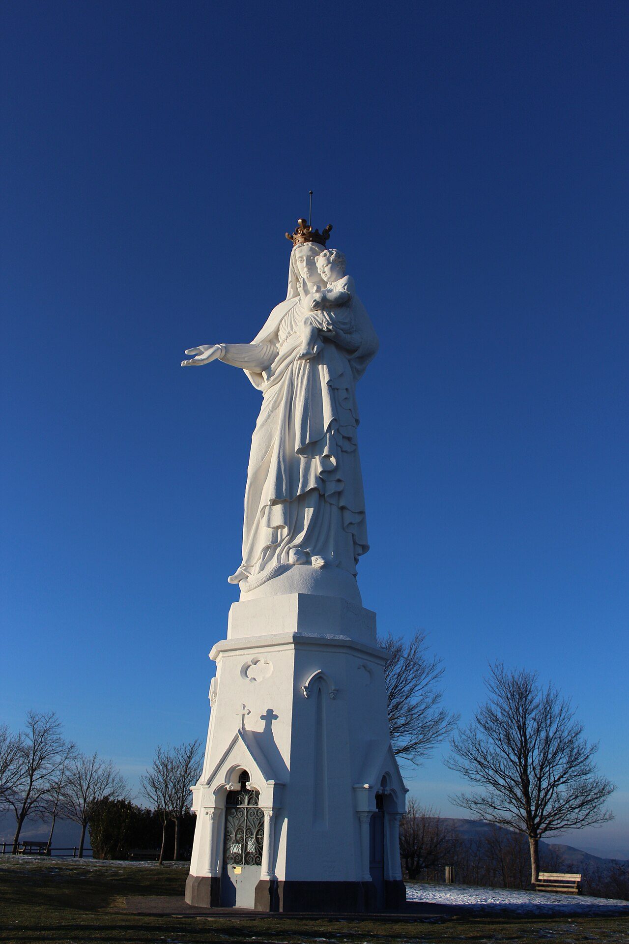 Historial de la vierge de Monton à Veyre-Monton