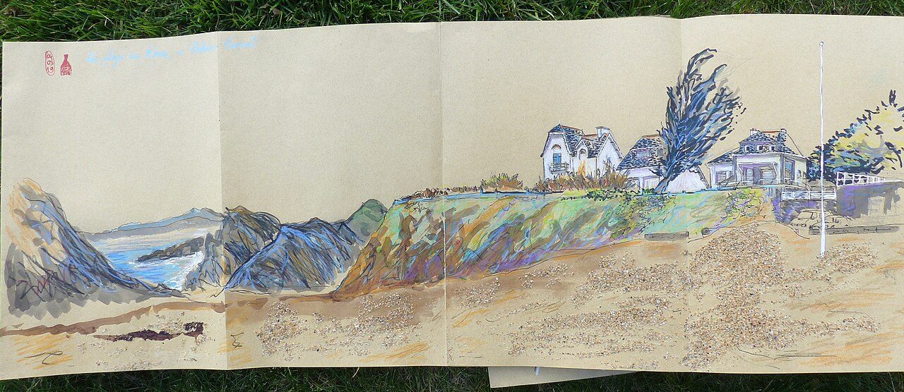 Plage du Kérou à Clohars-Carnoët