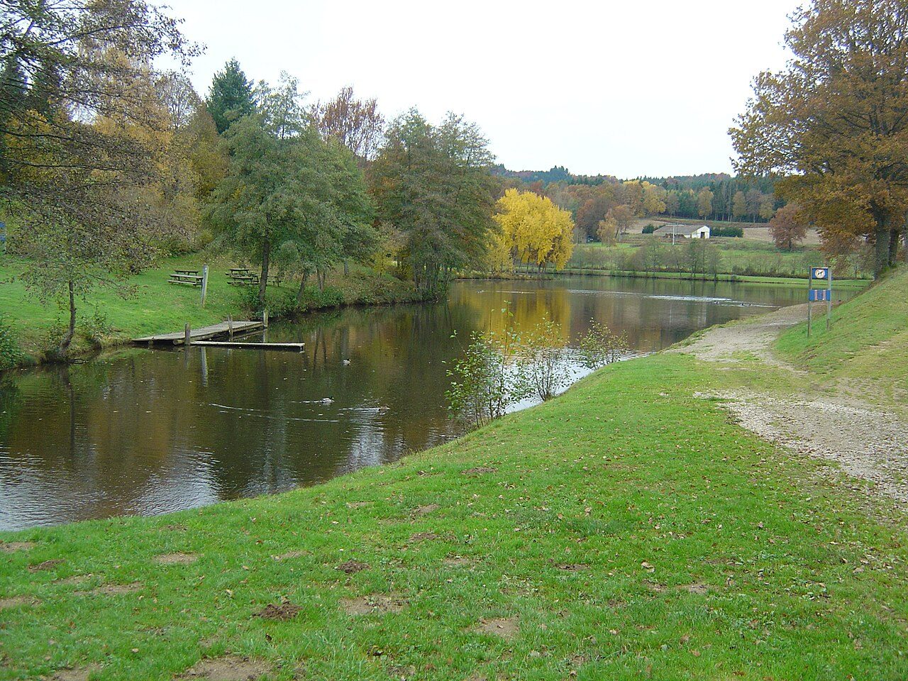 Plan d'eau de Cunlhat à Cunlhat