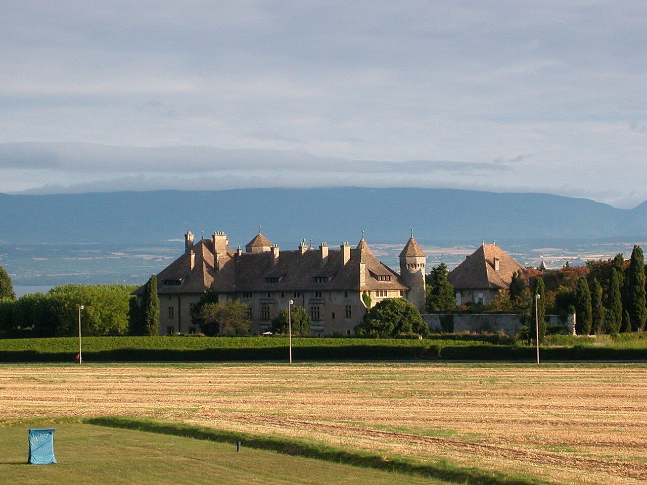 Face au château de Ripaille à Thonon-les-Bains