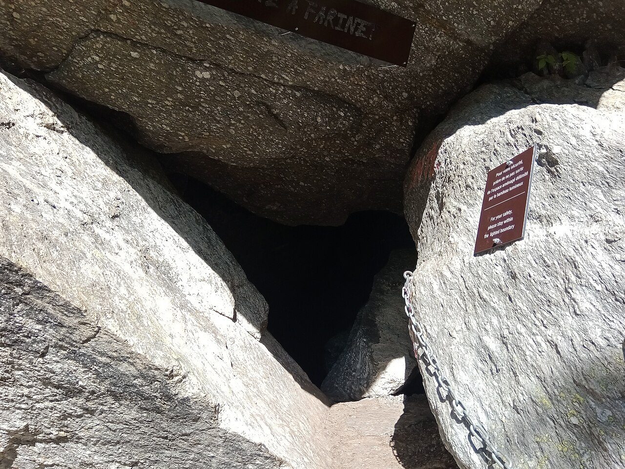 Grotte à Farinet
