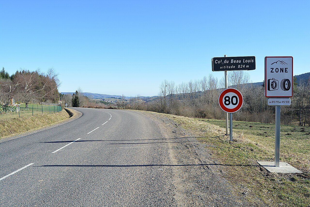 Le col du Beau Louis à Lavoine
