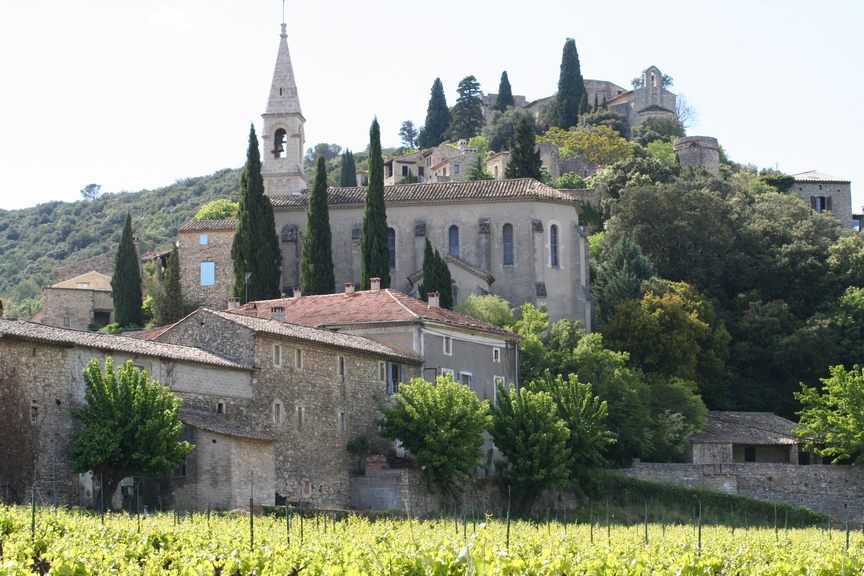 La Roque sur Cèze, village classé "Plus Beaux Villages de France"