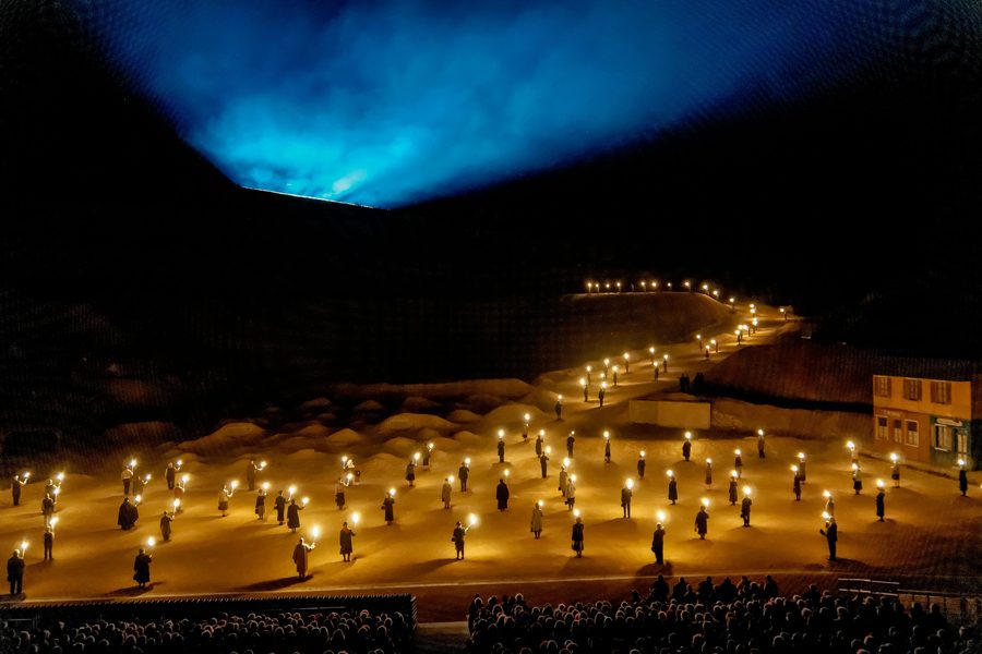 Spectacle des Flammes à la Lumière à Verdun