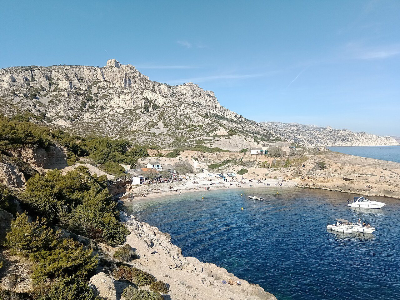 Calanque de Marseilleveyre à Marseille 8e Arrondissement