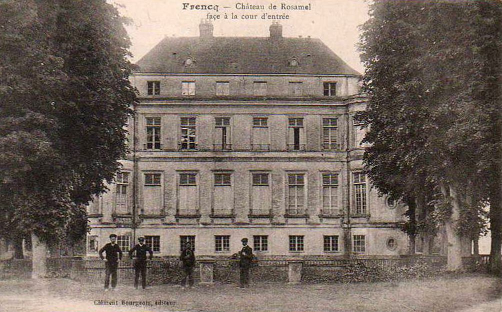 Château de Rosamel à Frencq