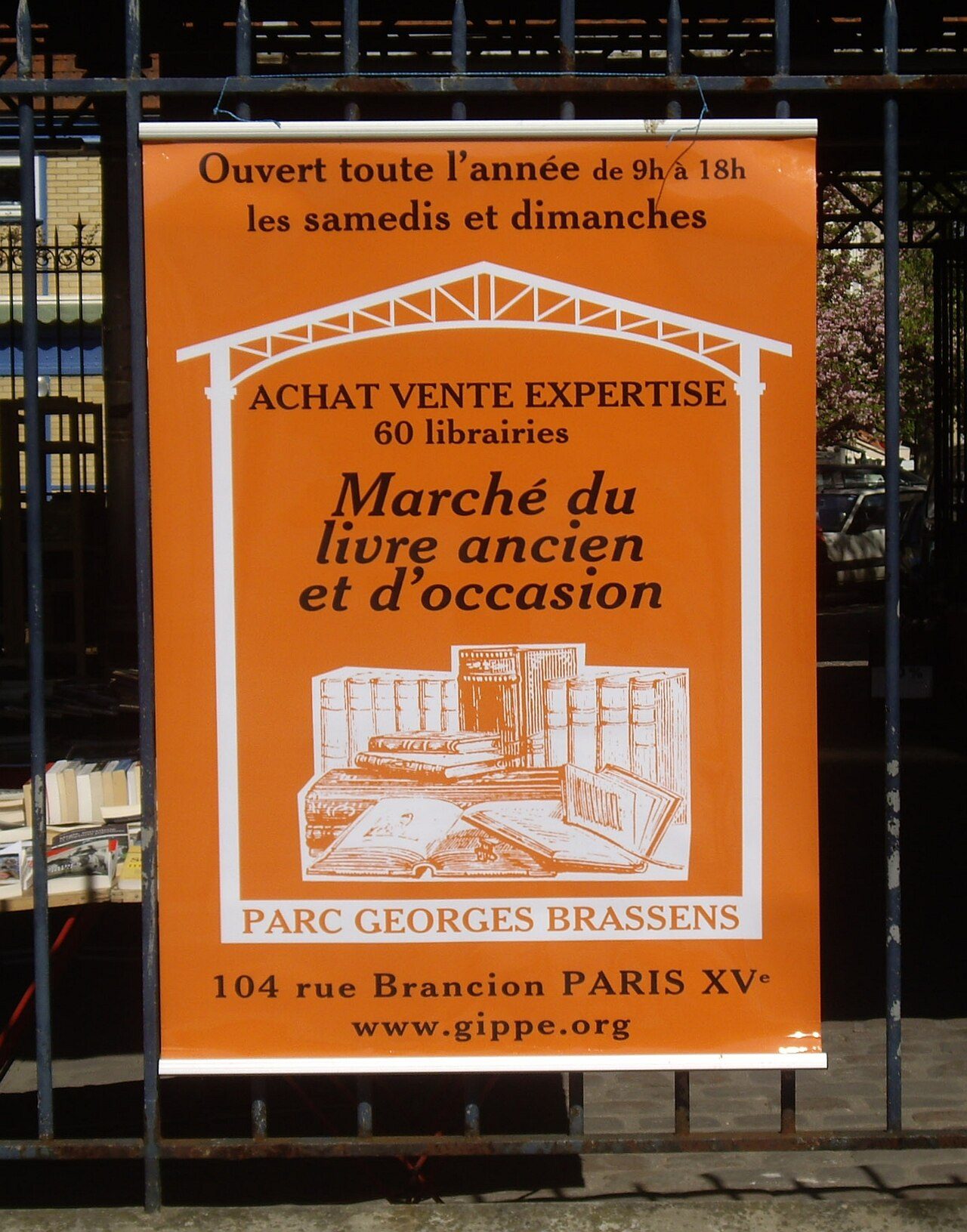 Marché du livre ancien et d’occasion à Paris