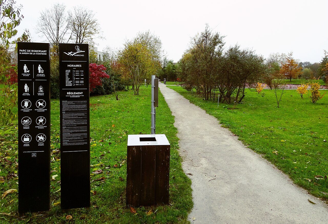 Parc du château de Robersart