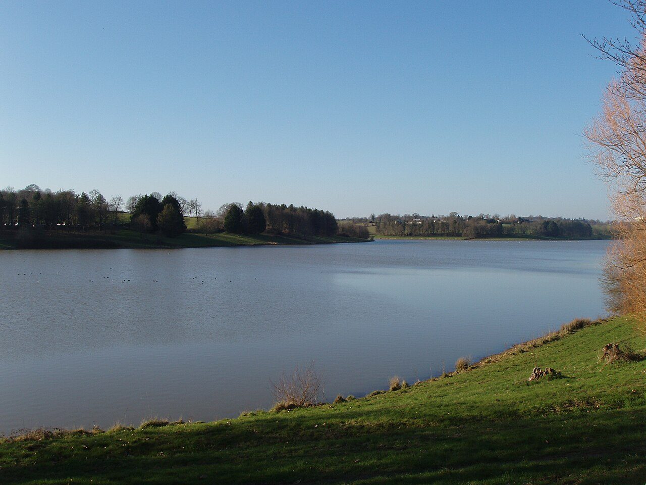 Lac de la Valière à Erbrée