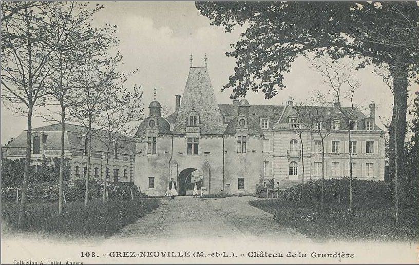 Château de la Grandière à Grez-Neuville