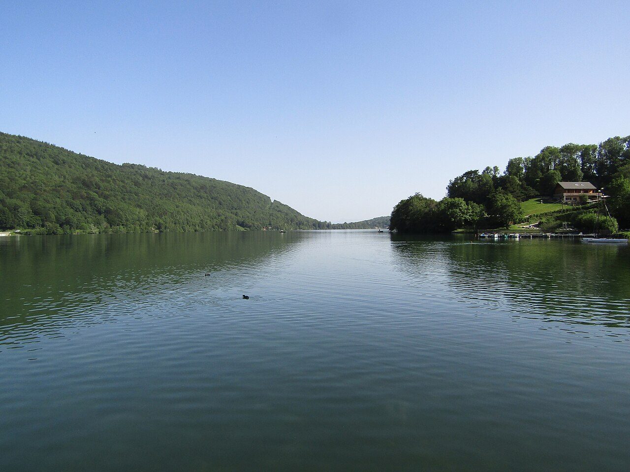 Plage Nord du Lac de Laffrey
