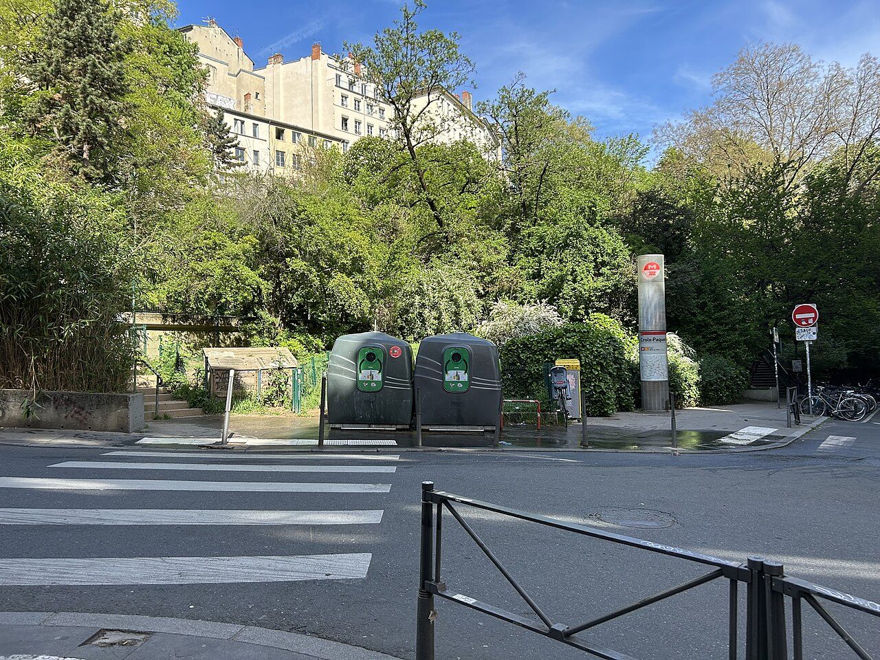 Jardin Croix Paquet à Lyon 1er Arrondissement