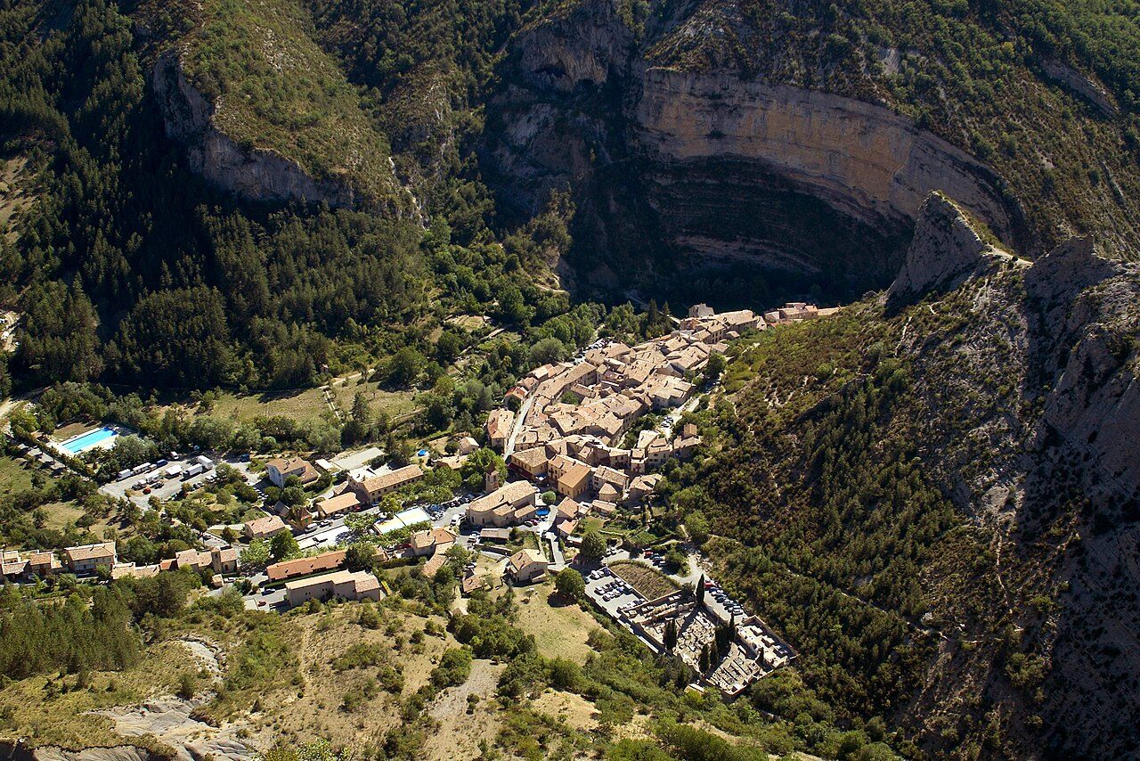 Site d'escalade d'Orpierre