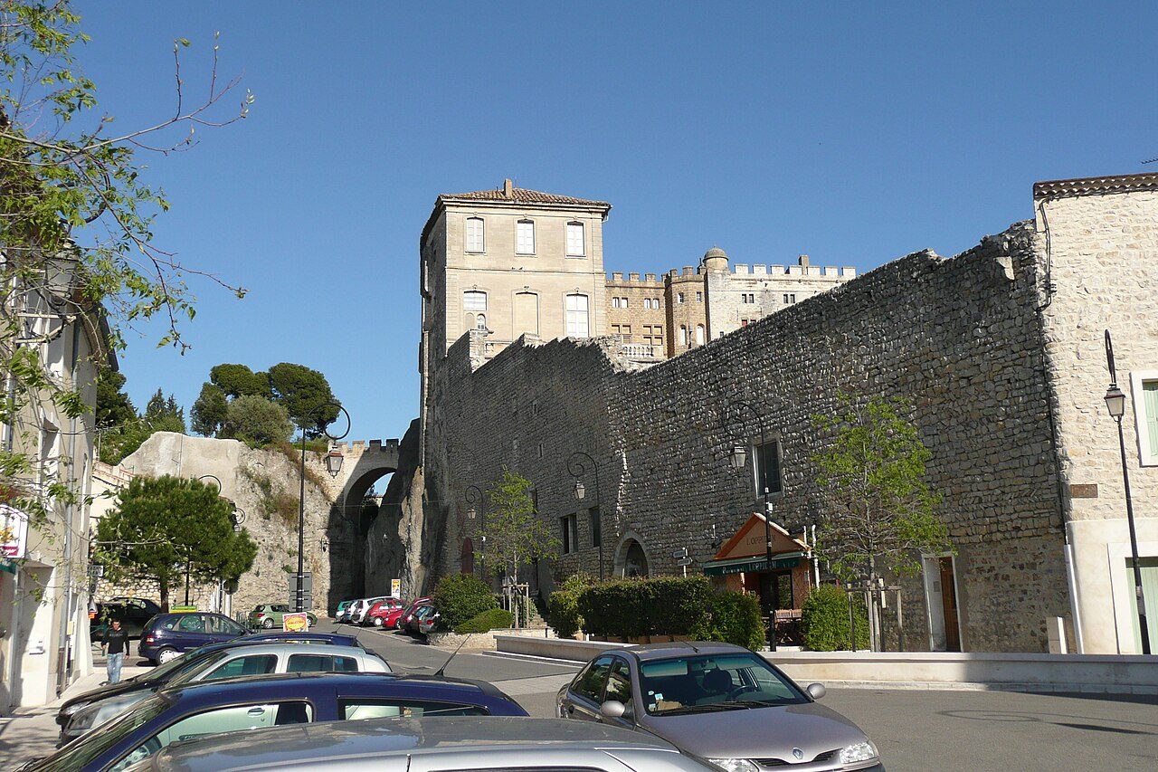Parc du Château d'Aramon à Aramon