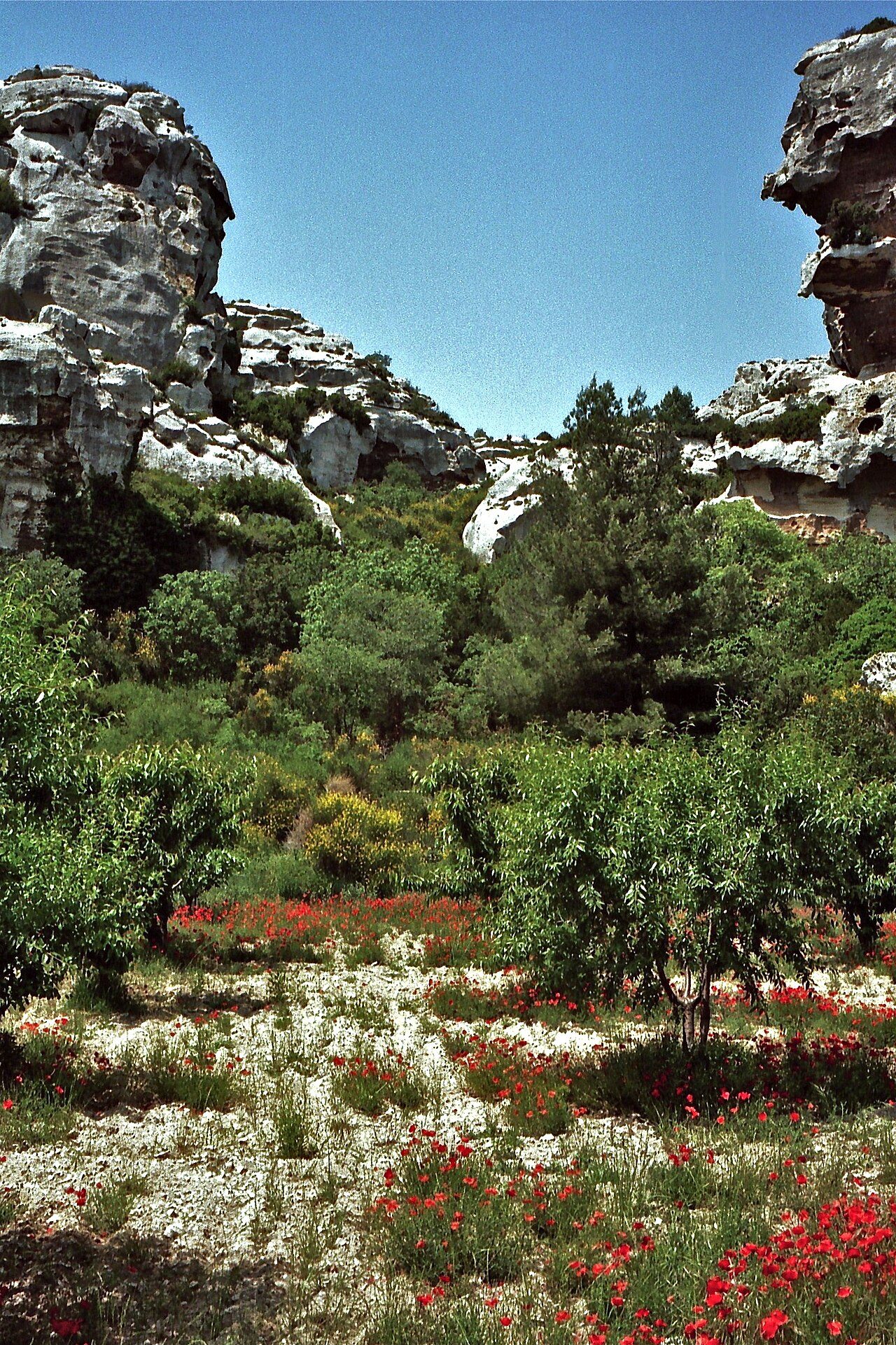 Val d'Enfer à Les Baux-de-Provence