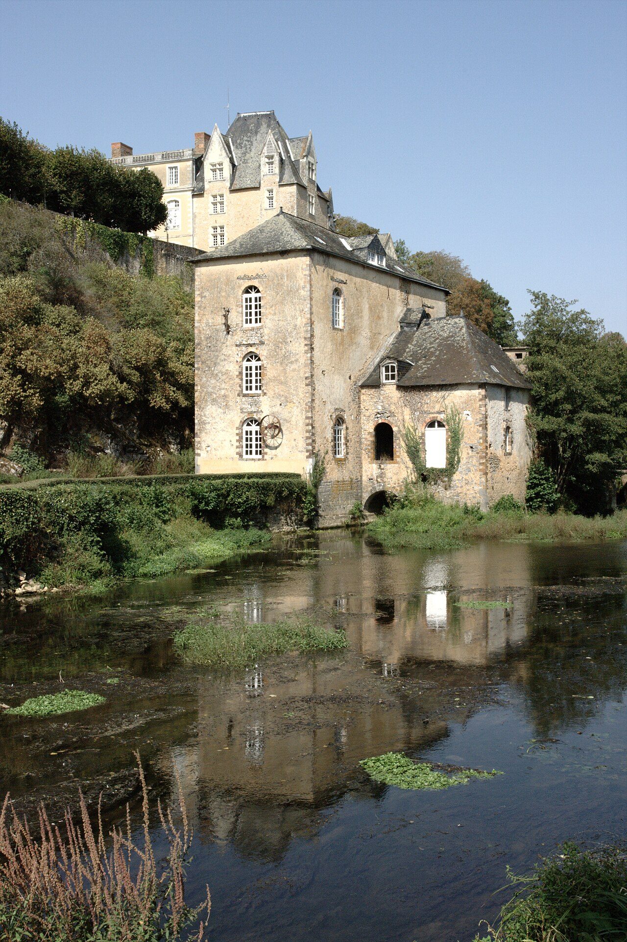 Moulin de Thévalles à Chémeré-le-Roi