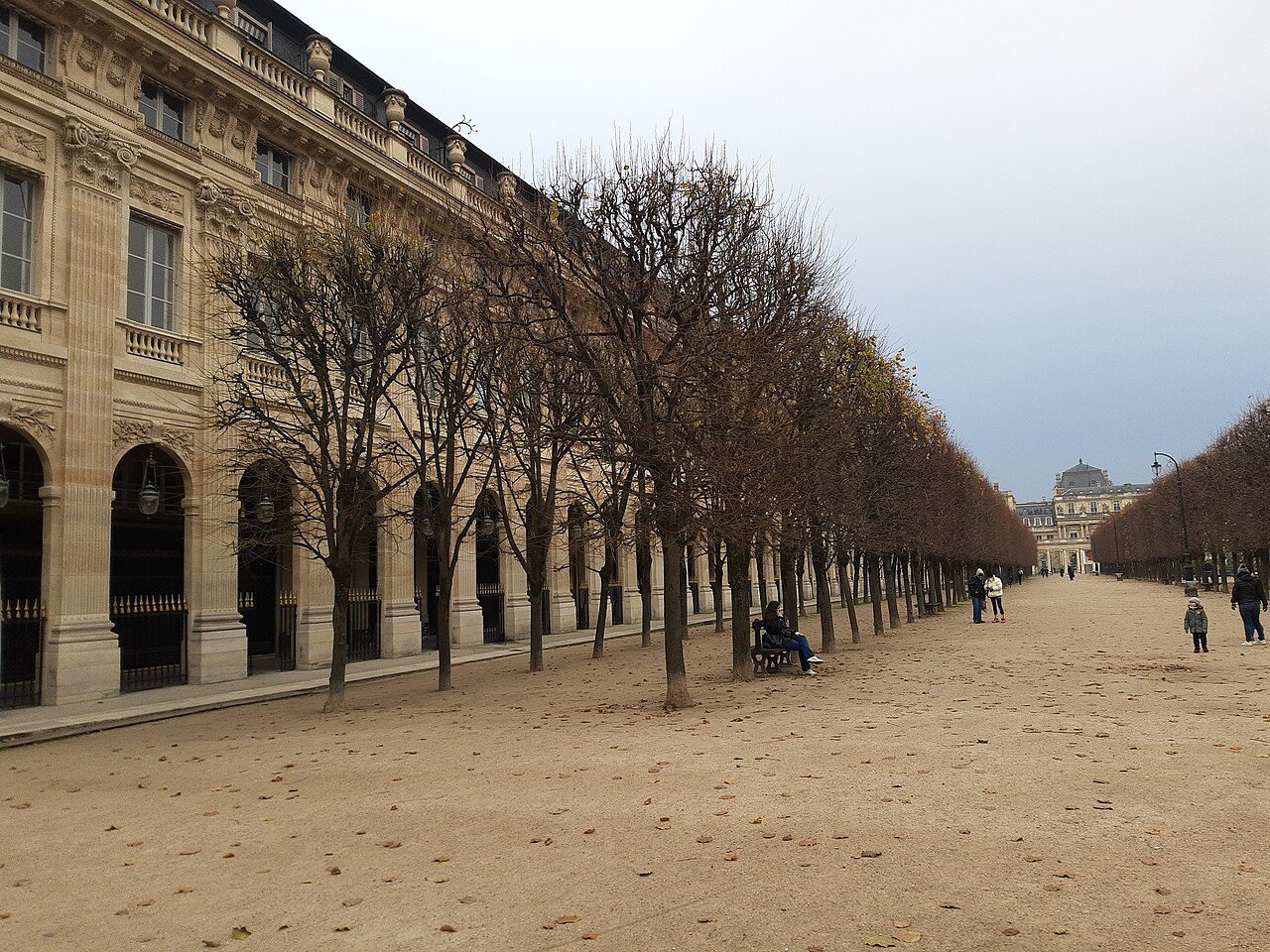 Jardin du Palais Royal à Paris