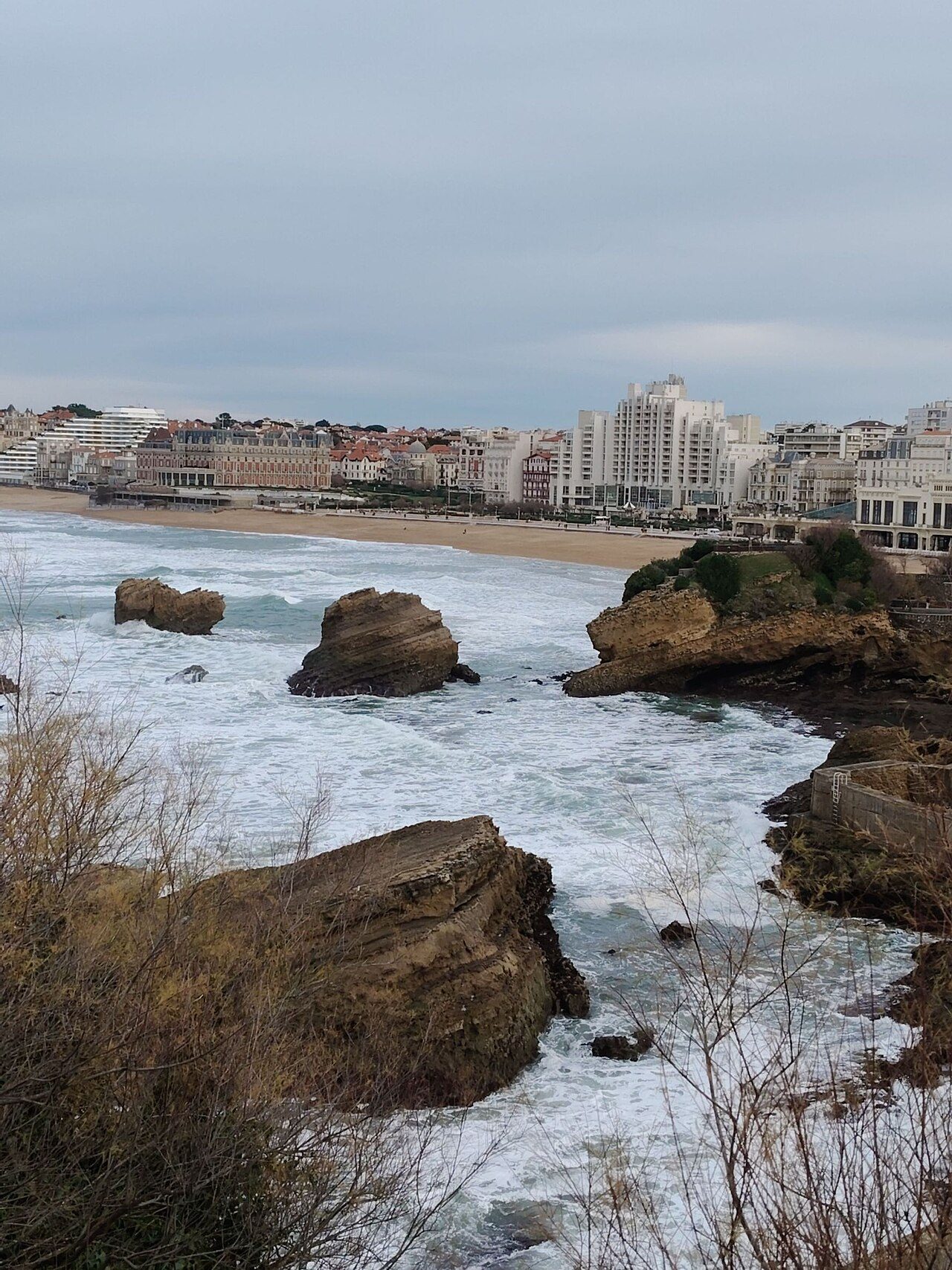 Plateau de l'Atalaye à Biarritz
