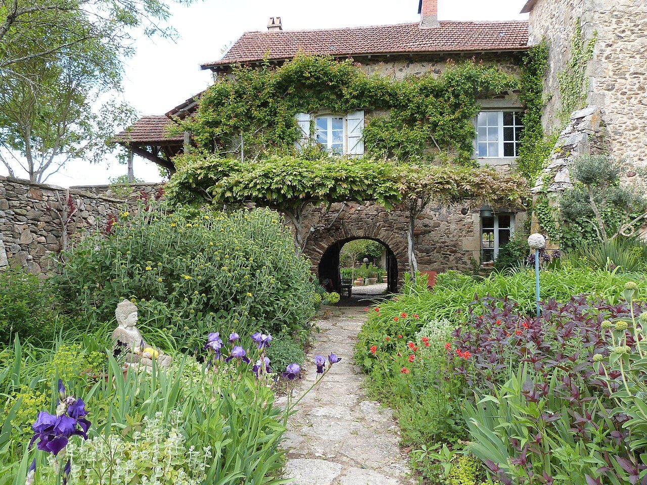 Le Jardin de la Mothe à Salles-Courbatiès