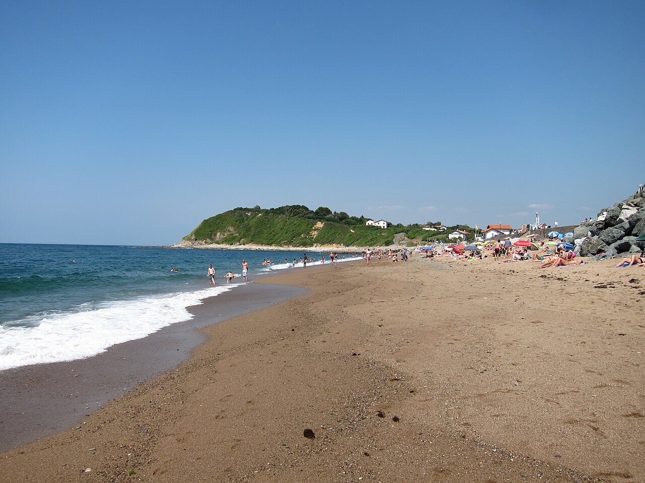 Plage de Mayarco à Saint-Jean-de-Luz