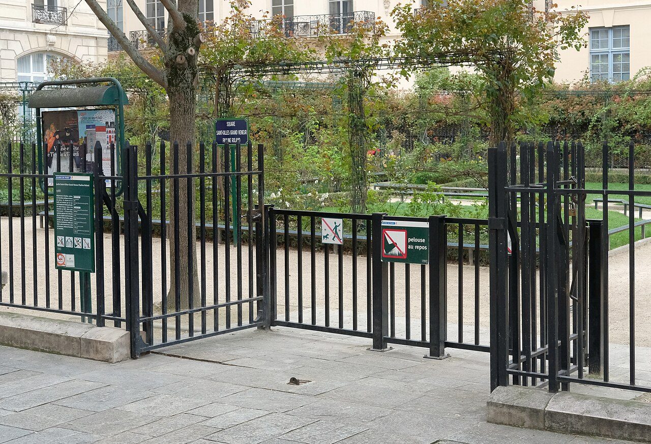 Square Saint-Gilles Grand Veneur - Pauline-Roland à Paris