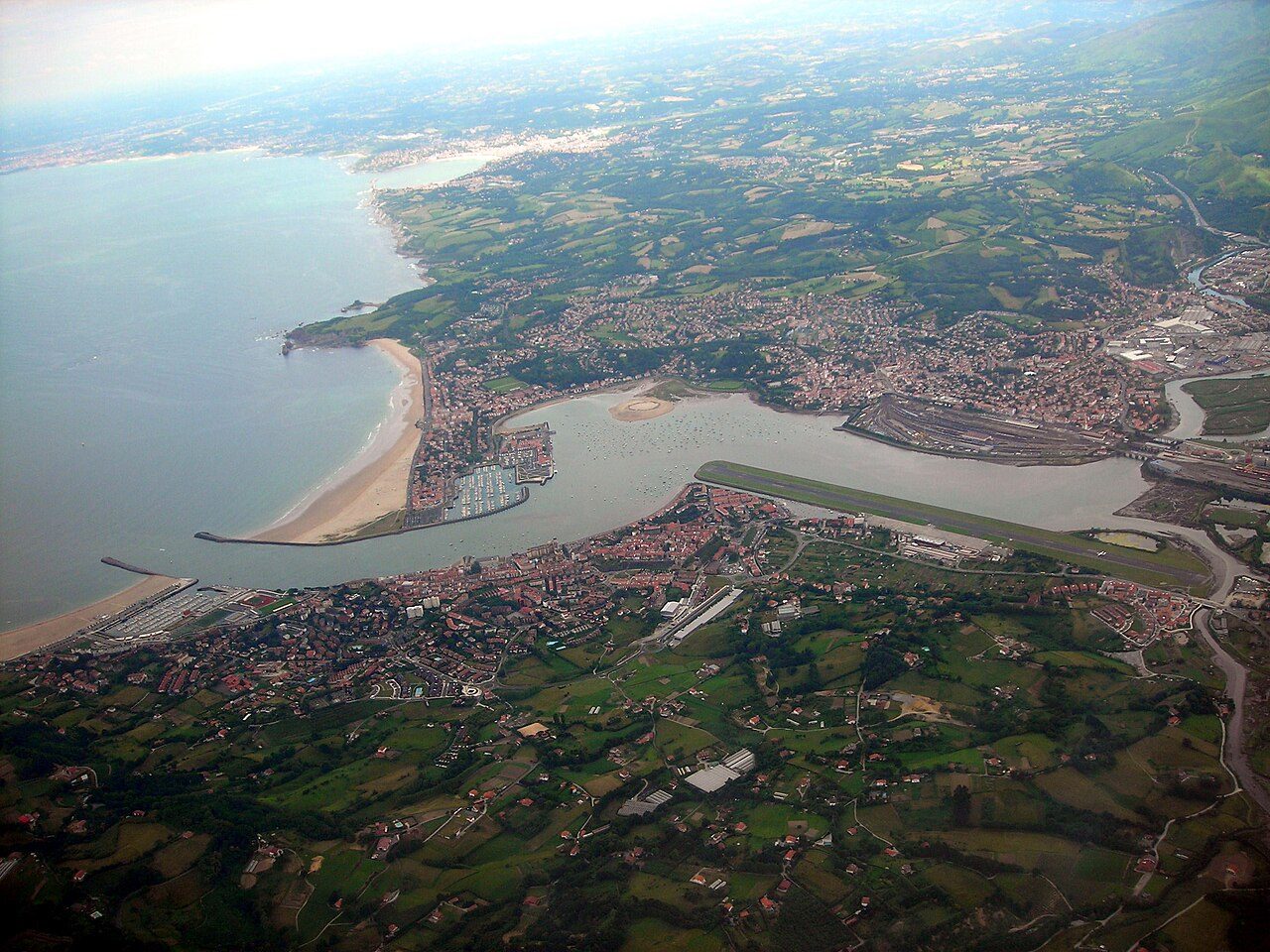 Plage du Centre à Bidart
