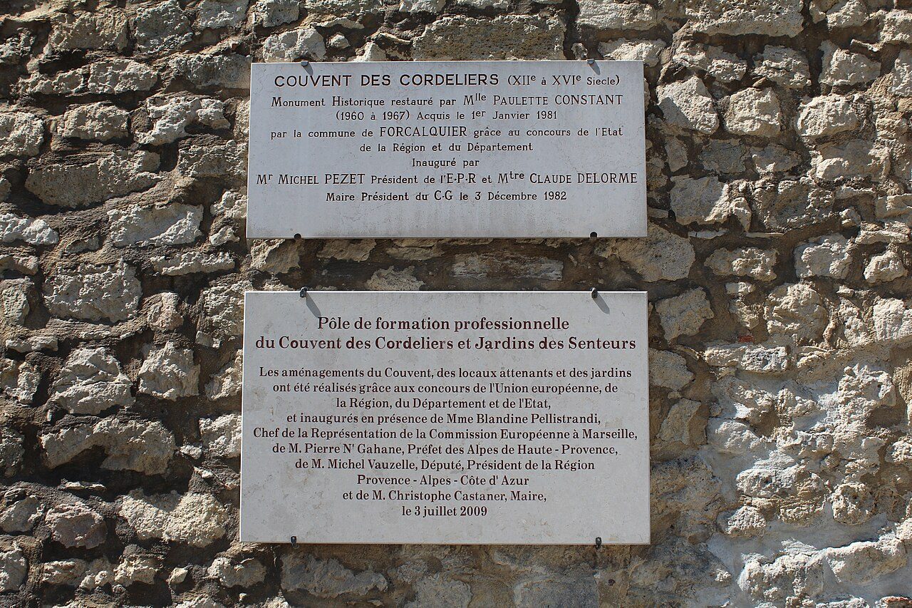 Jardin du couvent des Cordeliers