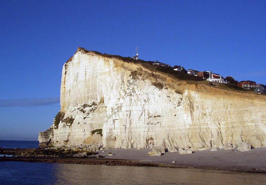 Le Cap Fagnet / Fécamp : le parc éolien