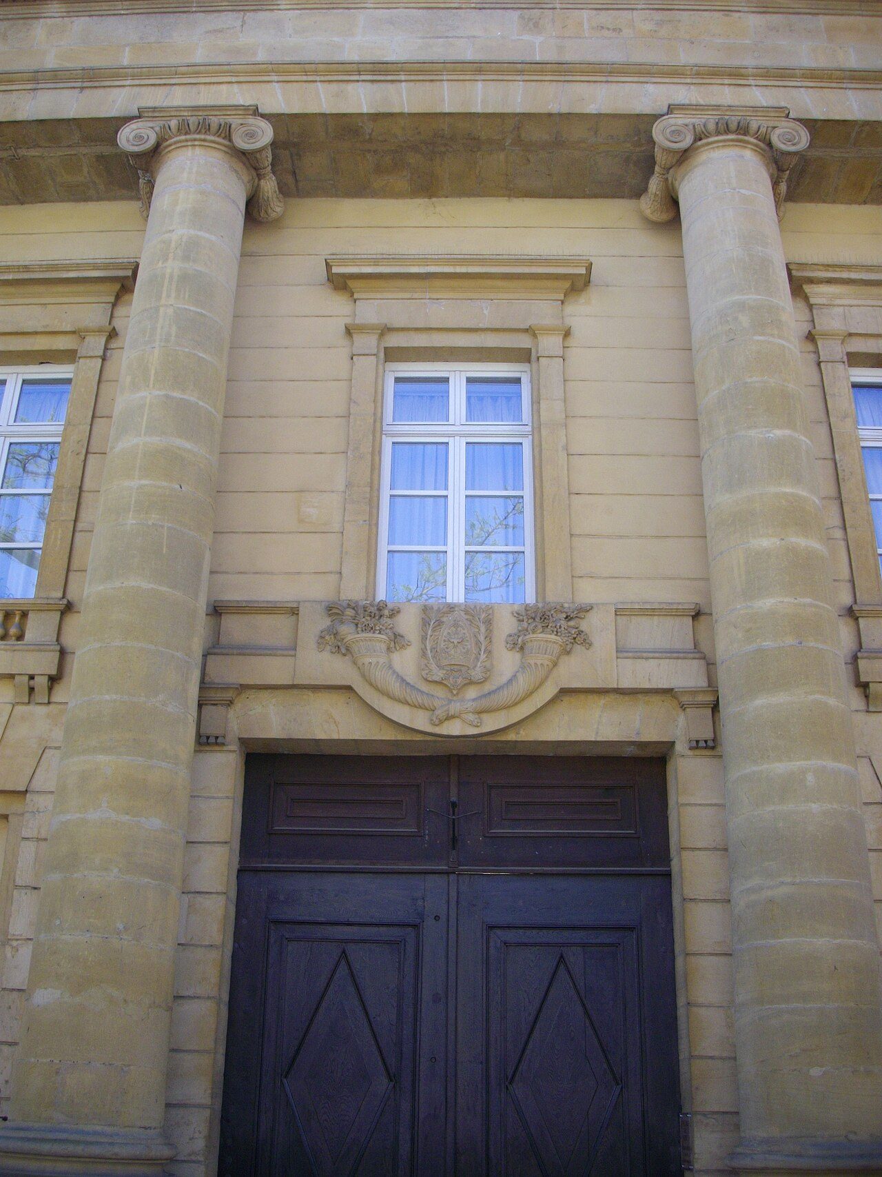 Ancienne abbaye Sainte-Glossinde et actuel Évêché de Metz