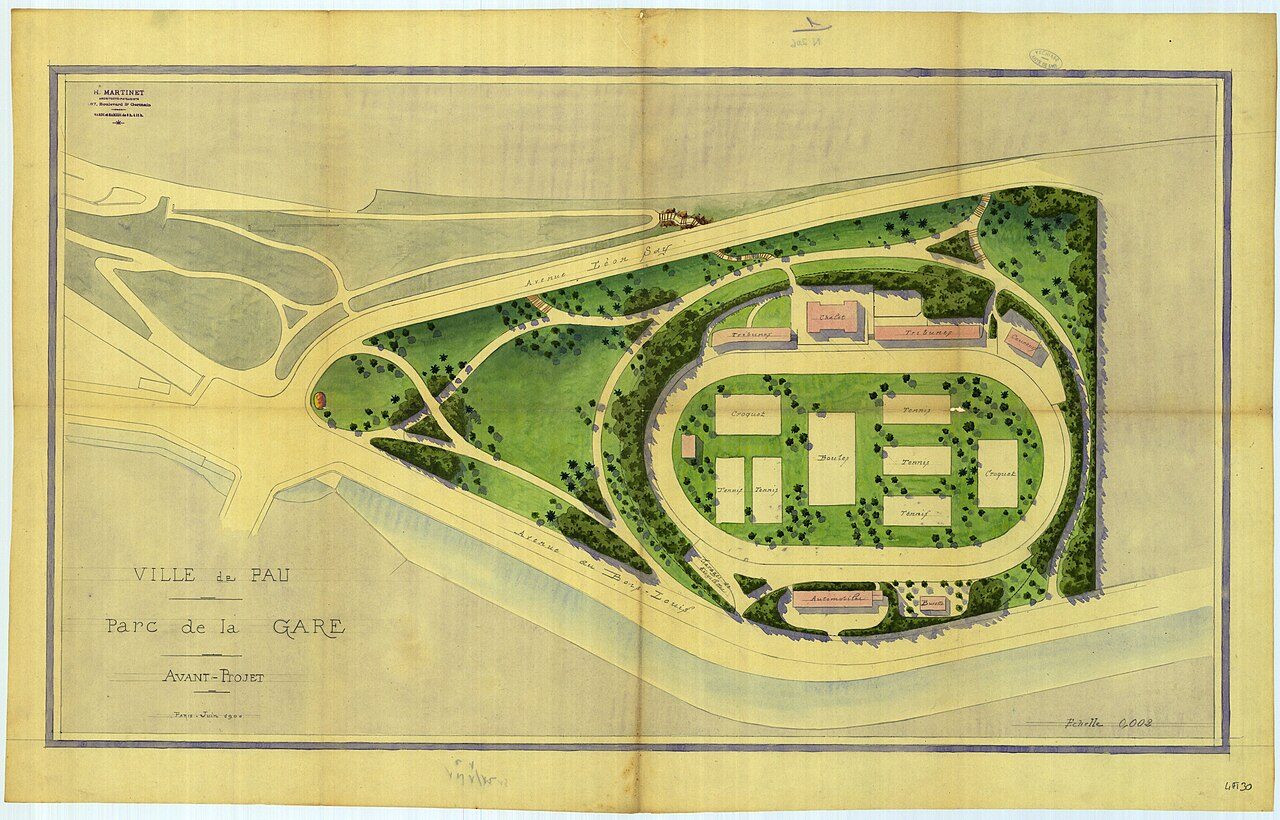 Parc Tissié à Pau