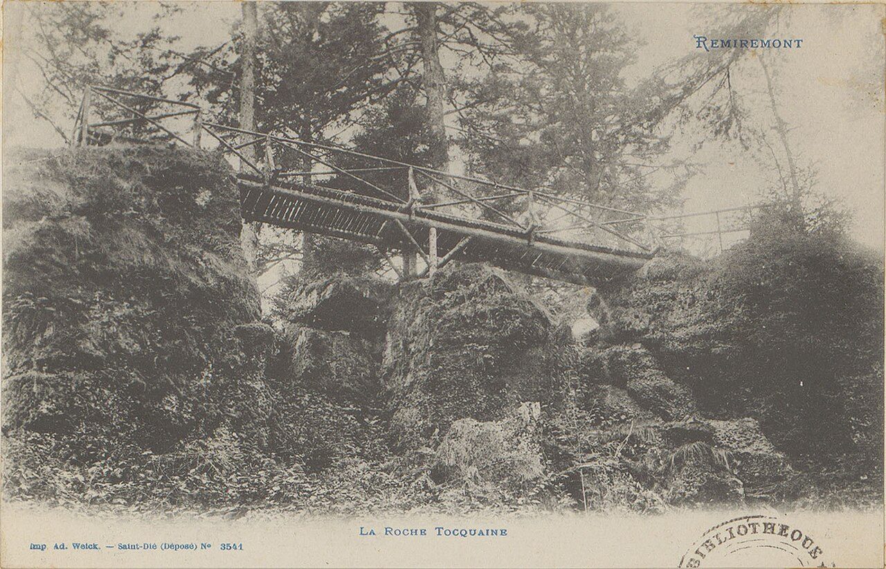 La roche tocquaine à Remiremont