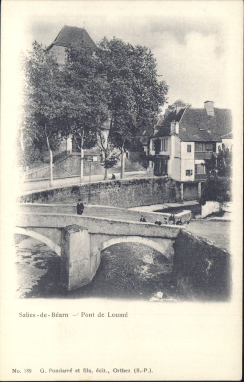 Pont Loumé à Salies-de-Béarn