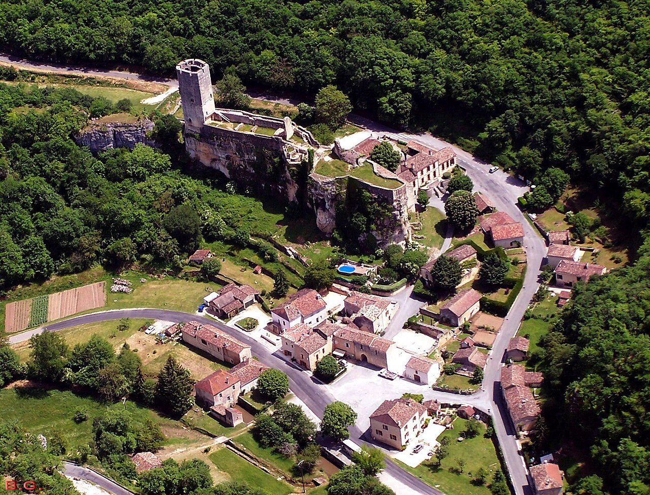 Vallée de Gavaudun à Gavaudun
