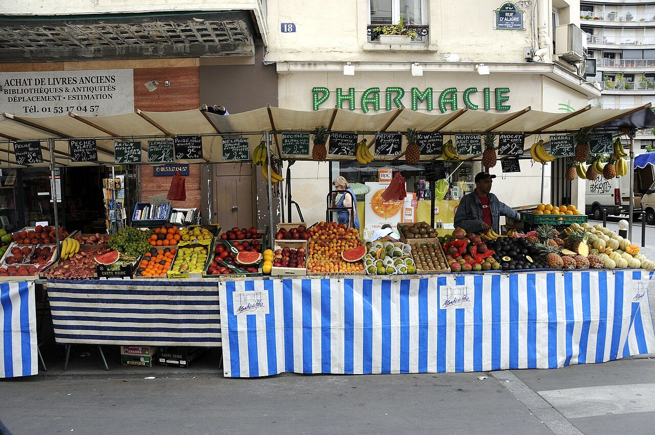 Marché Beauvau - Marché d'Aligre à Paris