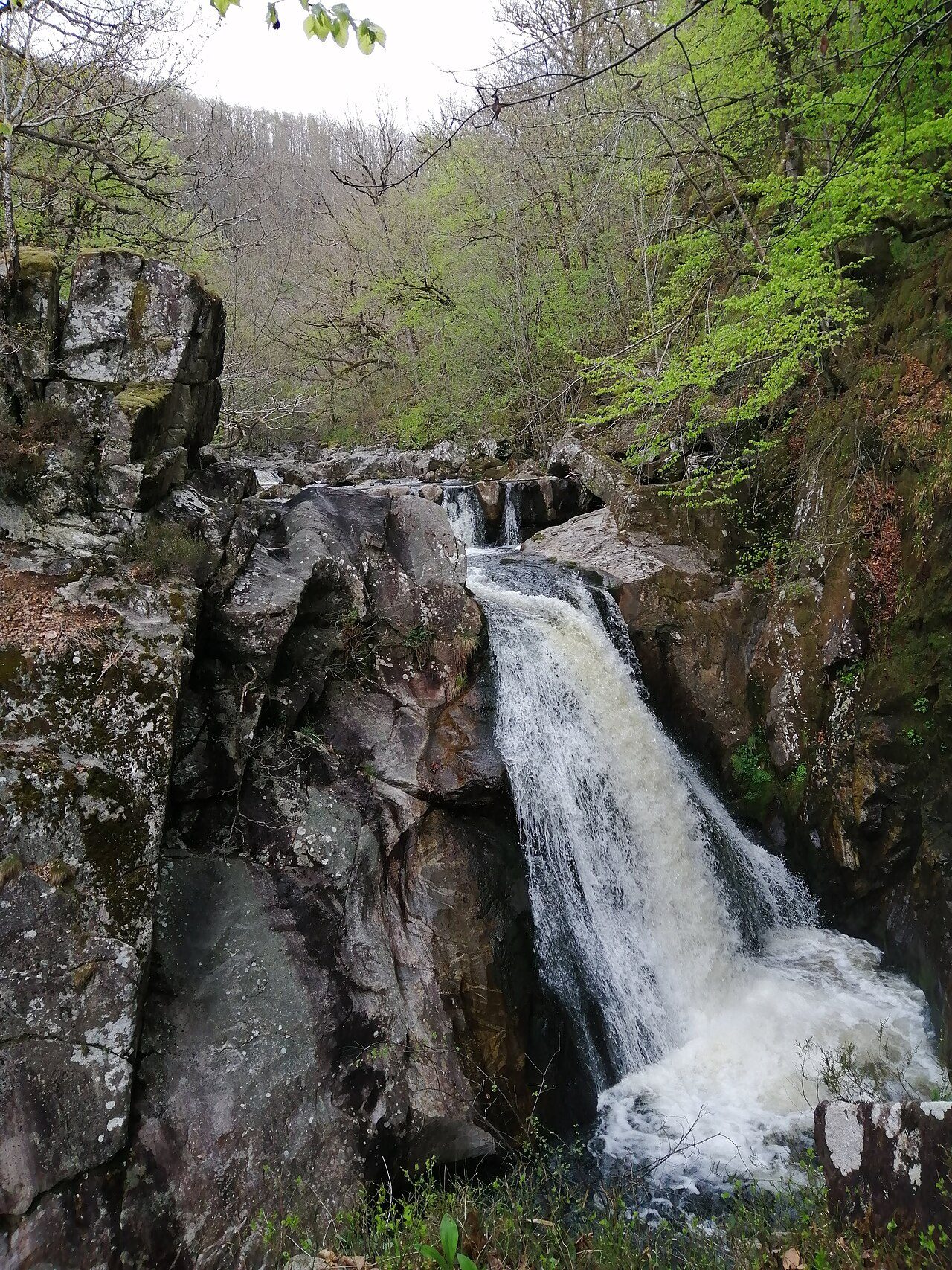 Saut de la Virole à Lestards