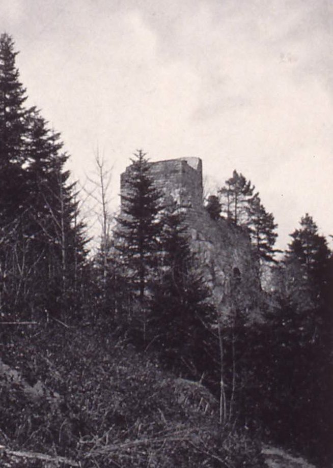 Le château de Bilstein-Aubure