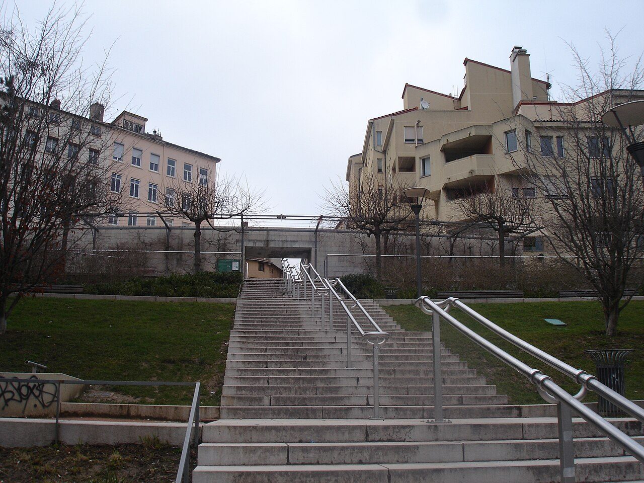 Jardin de la Grande Côte à Lyon 1er Arrondissement