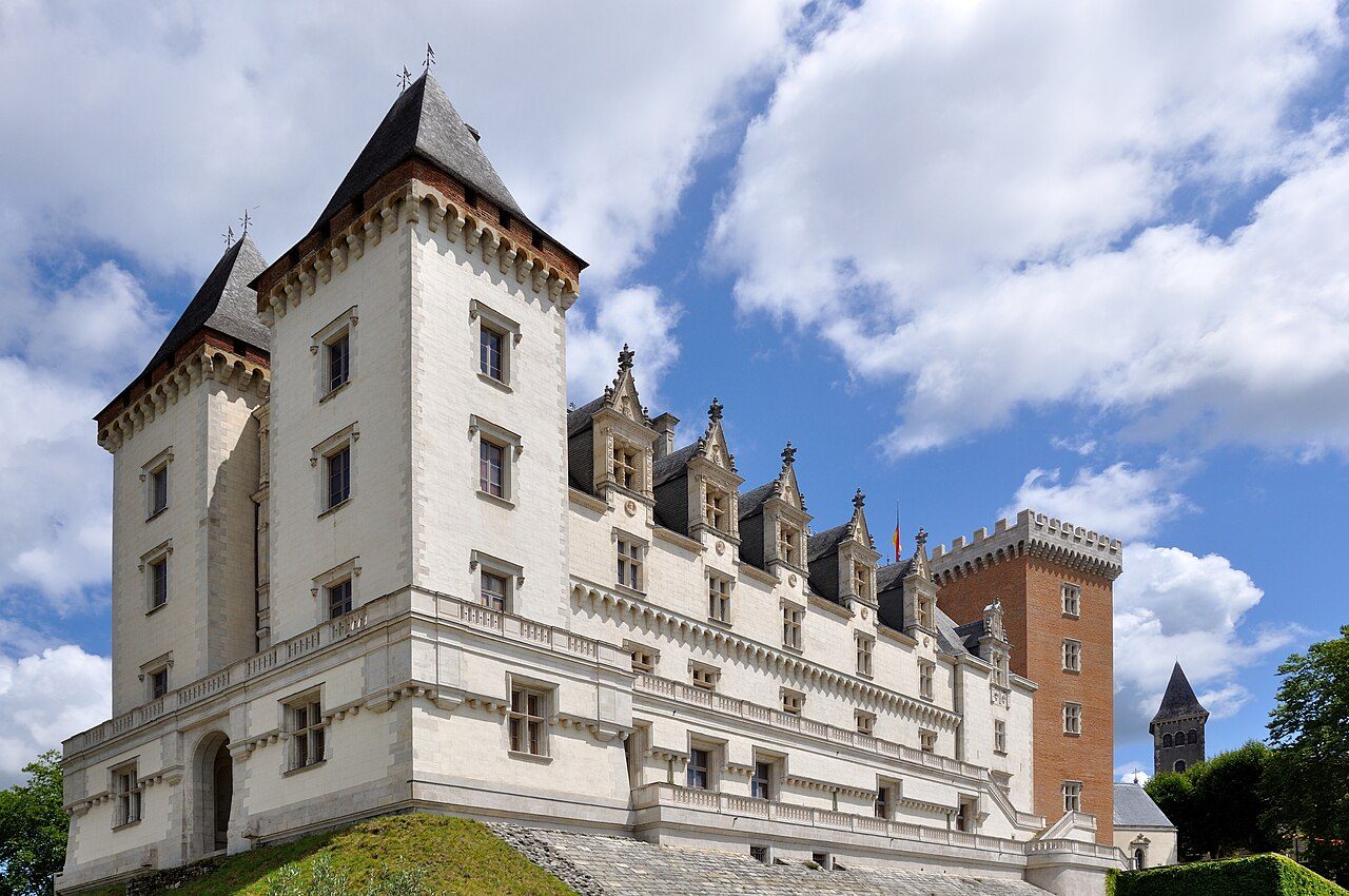 Jardins renaissance au Domaine national du Château de Pau à Pau