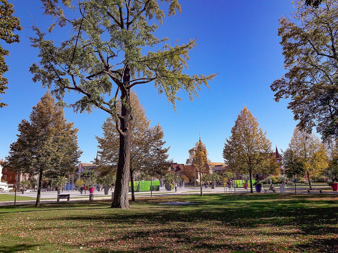 Parc du Champ de Mars à Colmar