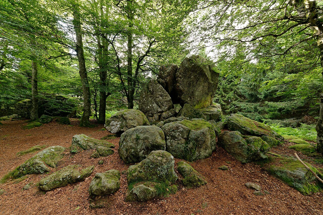 Pierres Druidiques à Laprugne