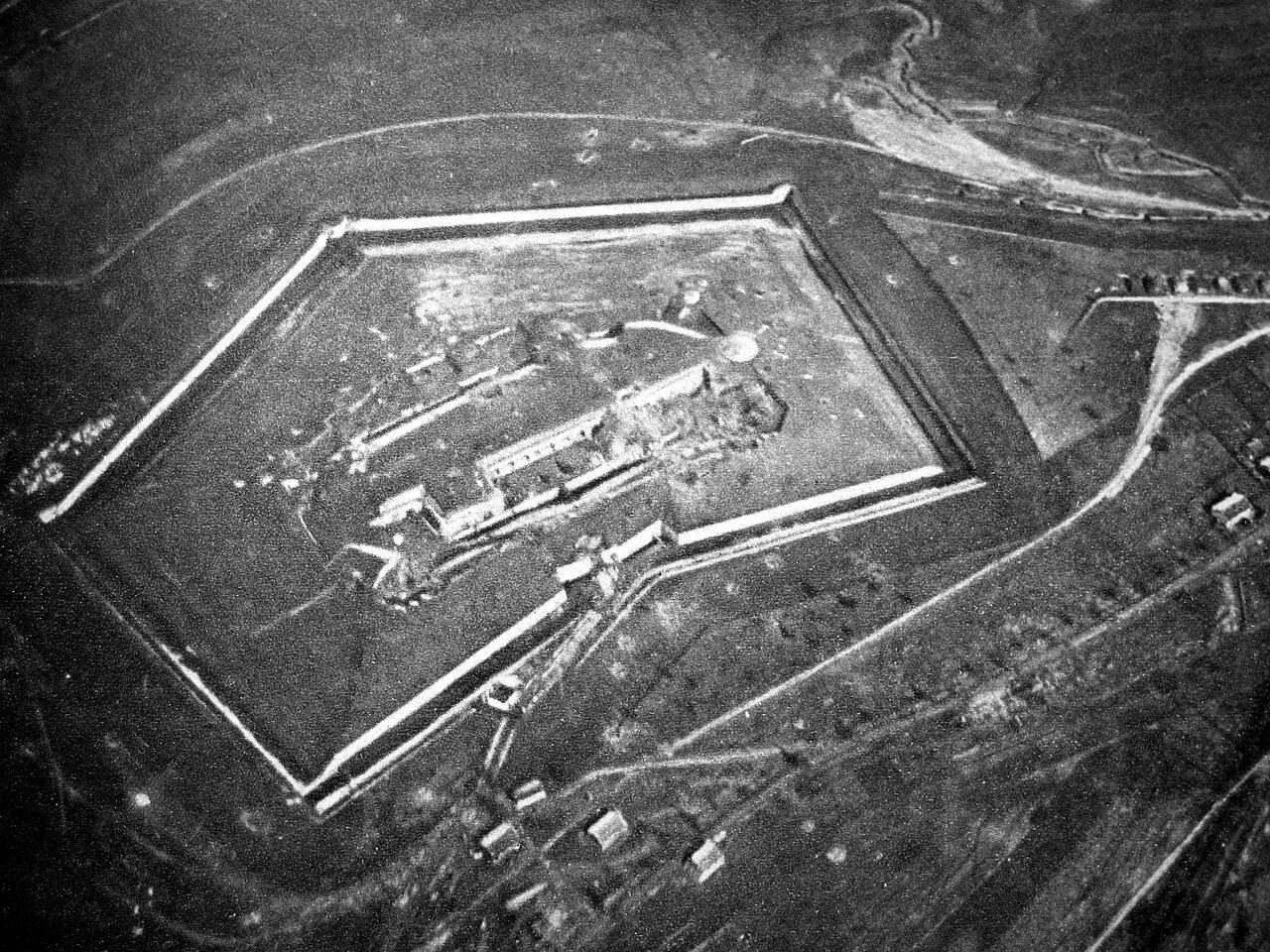 Point de vue - Fort de Douaumont à Douaumont-Vaux