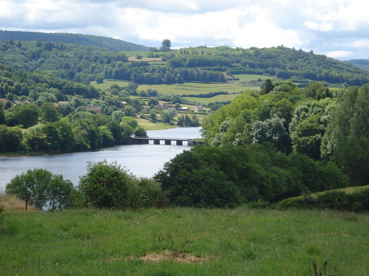 Lac de Crescent à Marigny-l'Église