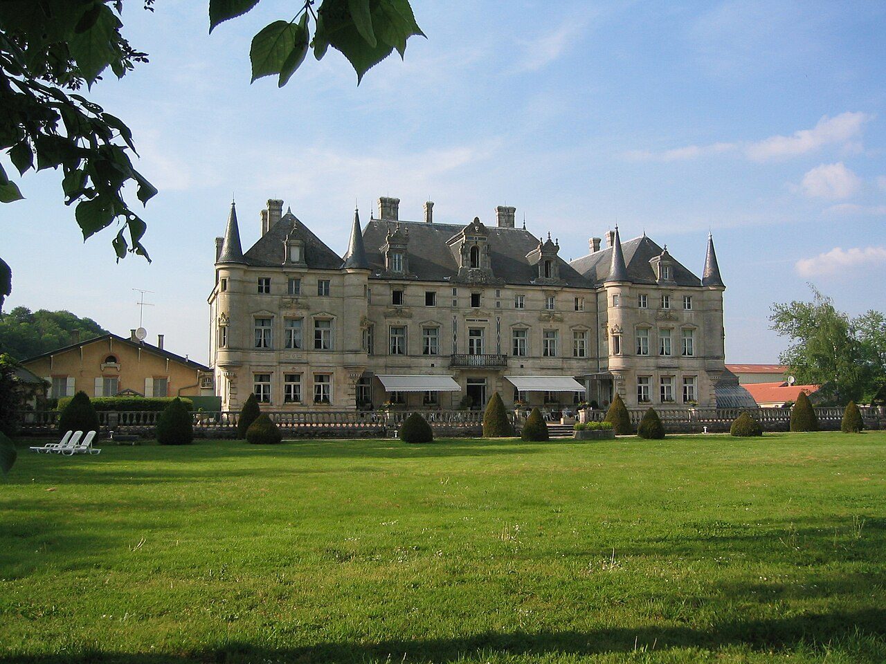 Parc du château des Monthairons à Les Monthairons