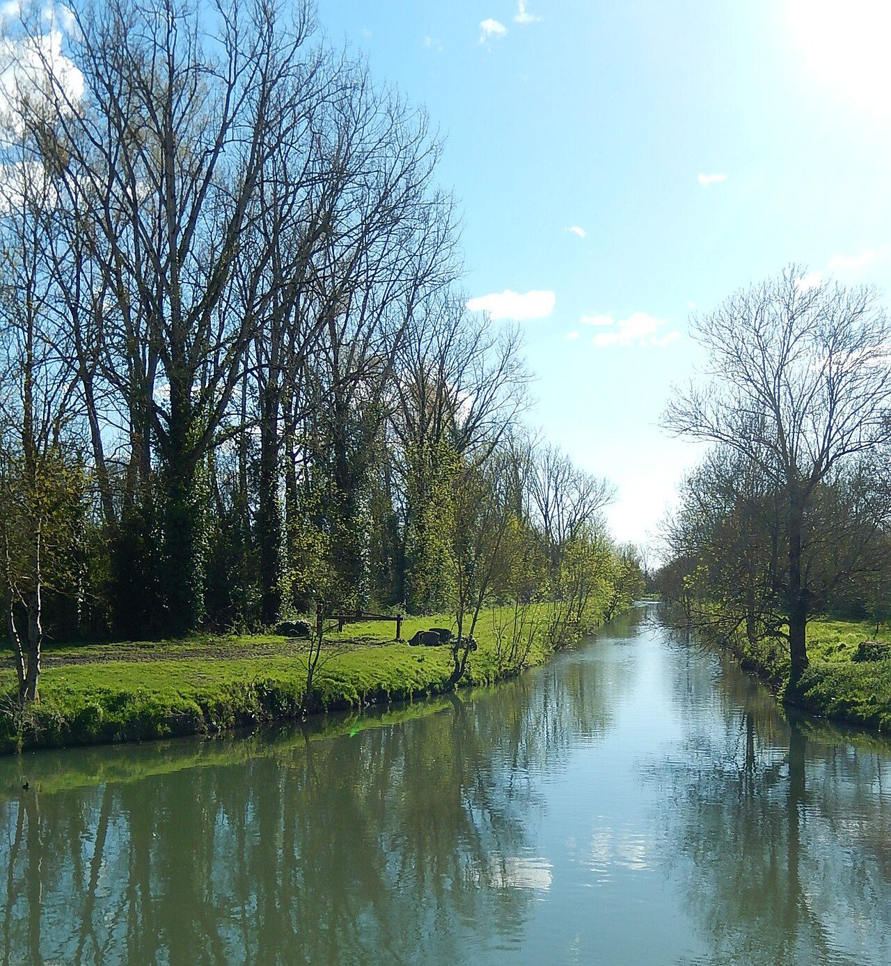 Canal de Charras à Landrais