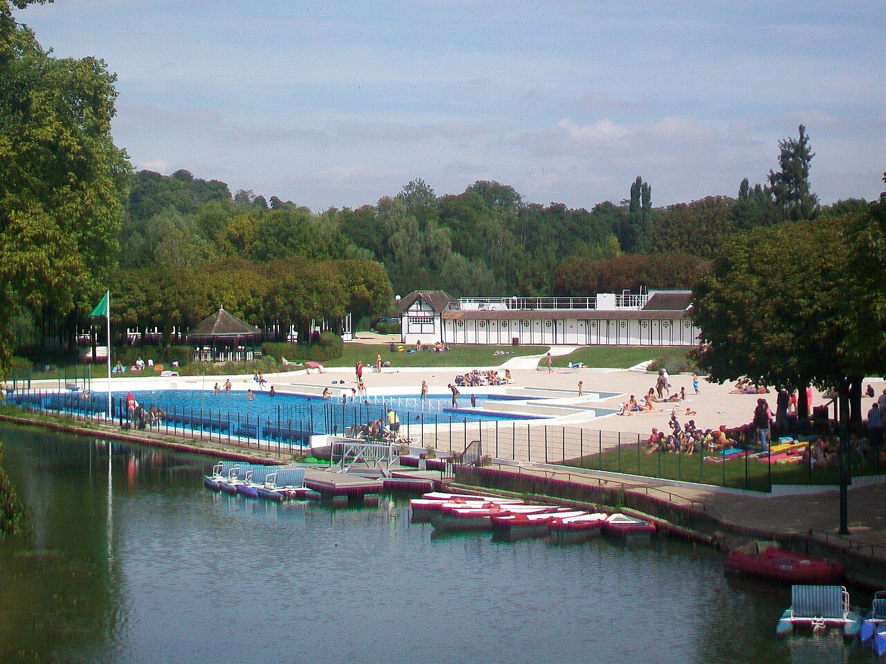 Plage de L'Isle-Adam à L'Isle-Adam