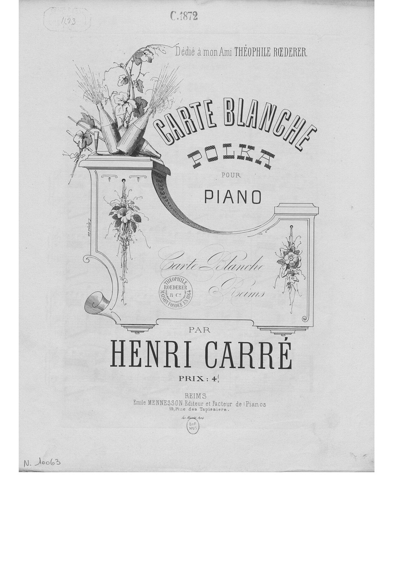 Carte blanche #1 à Reims